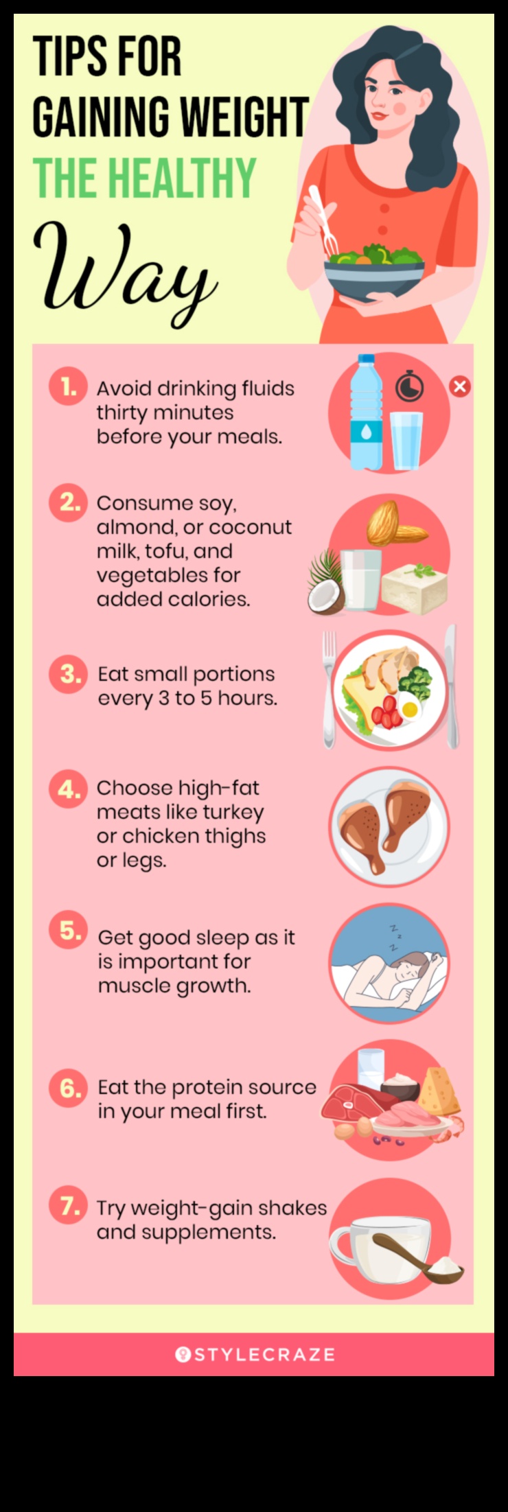 5 componente ale dietei pentru creșterea în greutate care funcționează cu adevărat 4 Defalcarea componentelor unei diete de succes pentru creșterea în greutate