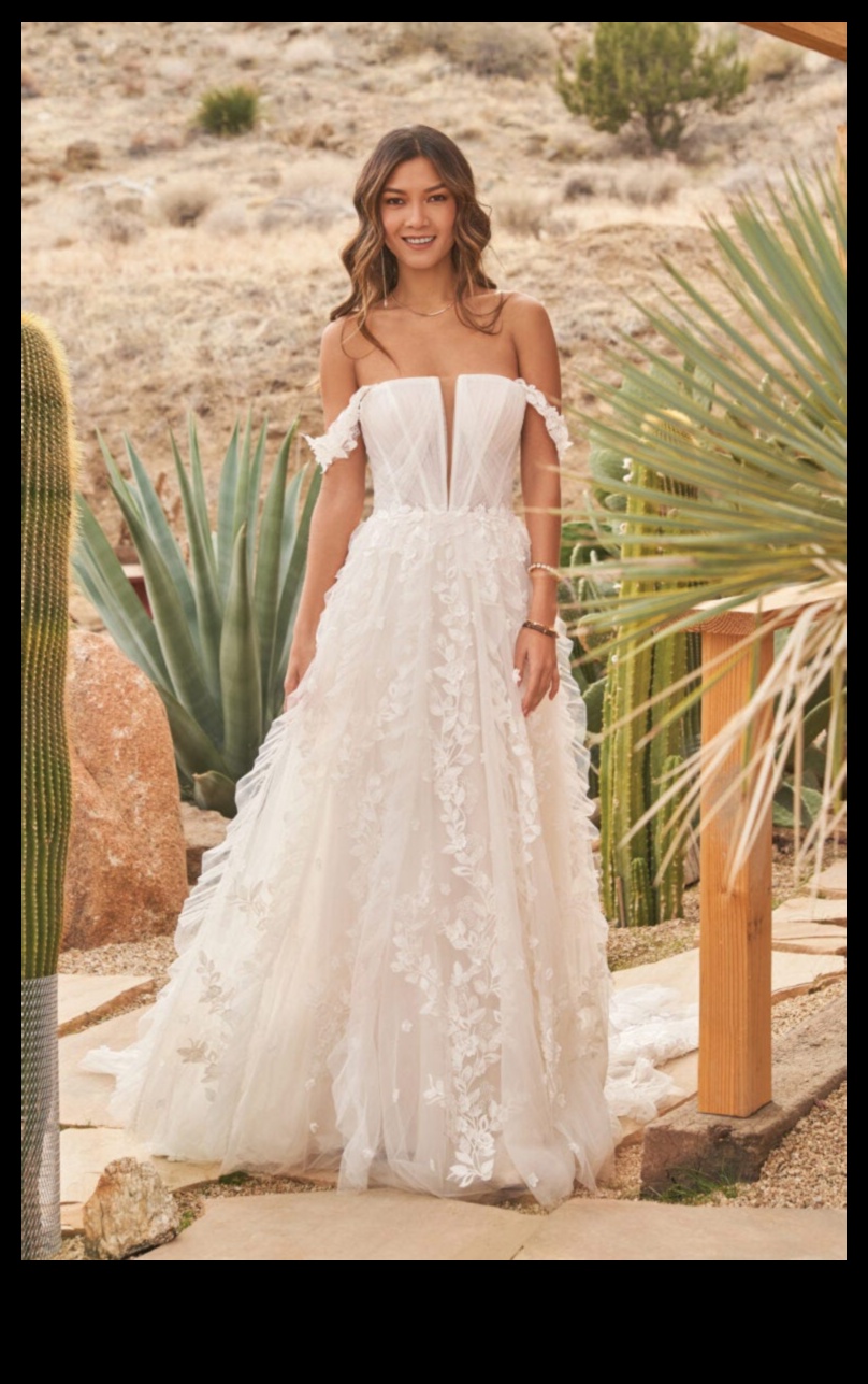 Boho Beauty O atmosferă vintage atemporală pentru ziua a 4-a nunții tale Boho Beauty: Vintage Vibes în farmecul rochiei de mireasă